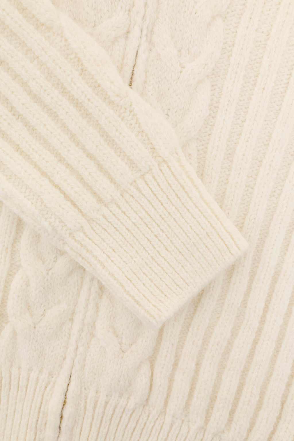 Elveden Zip Knit (Natural)