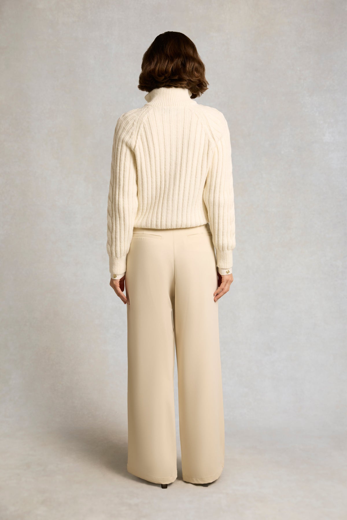 Elveden Zip Knit (Natural)