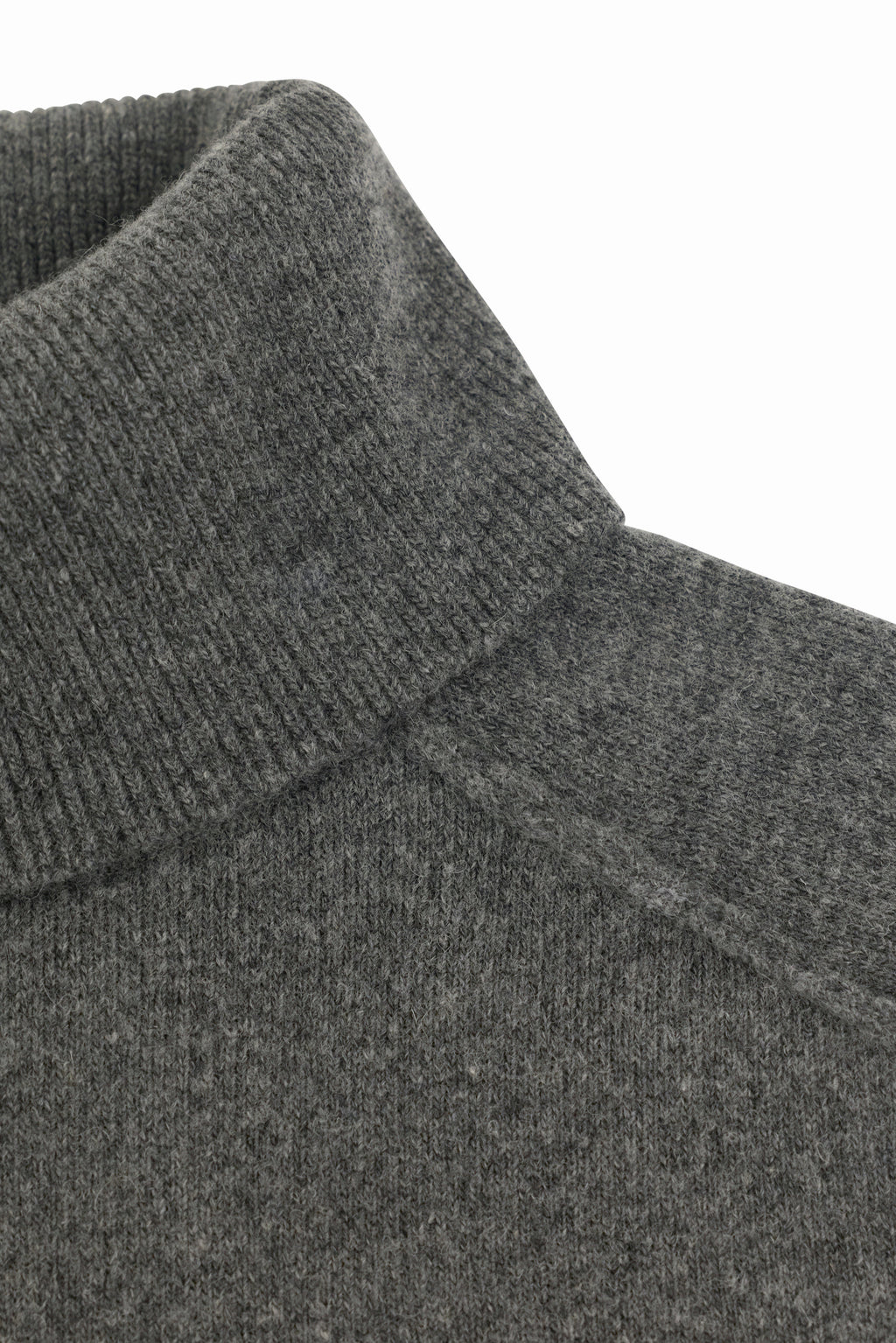 Mock Shirt Knit (Grey Marl)