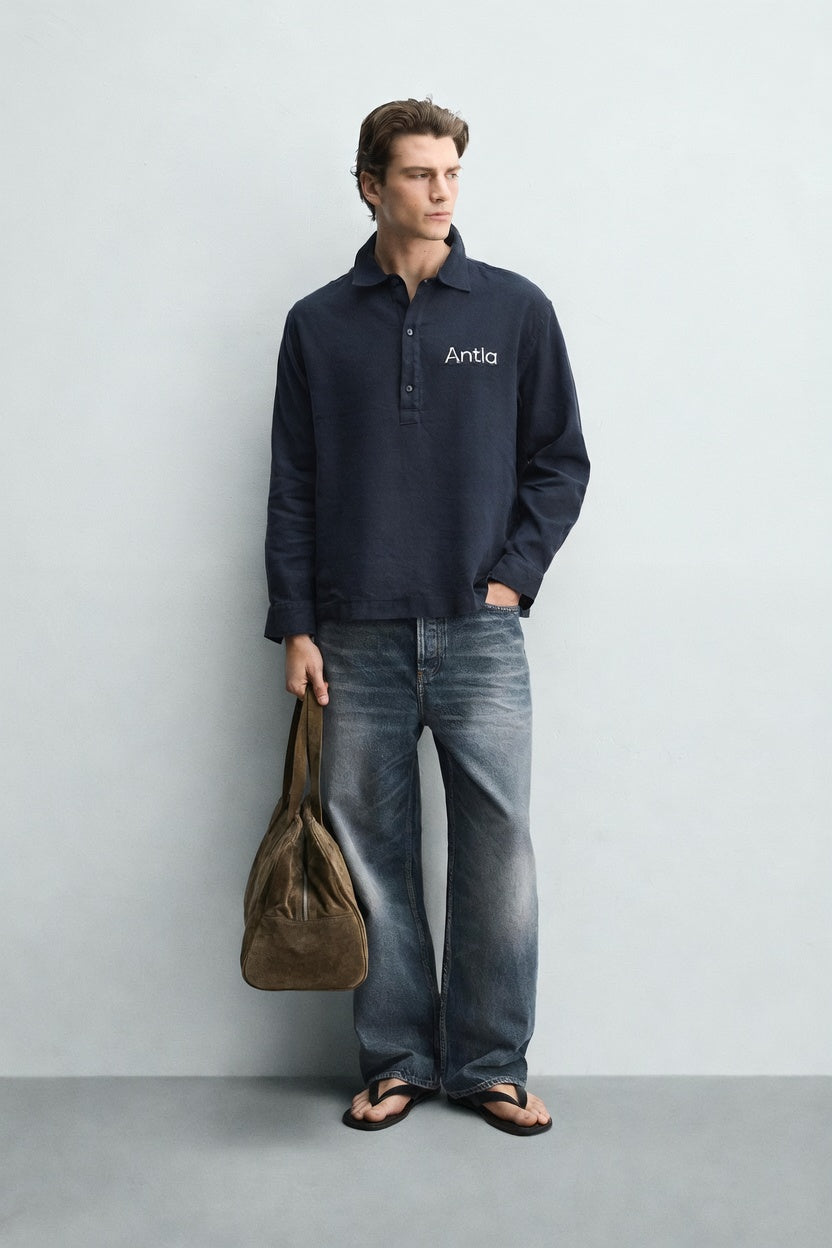 Antla Long-Sleeve Polo