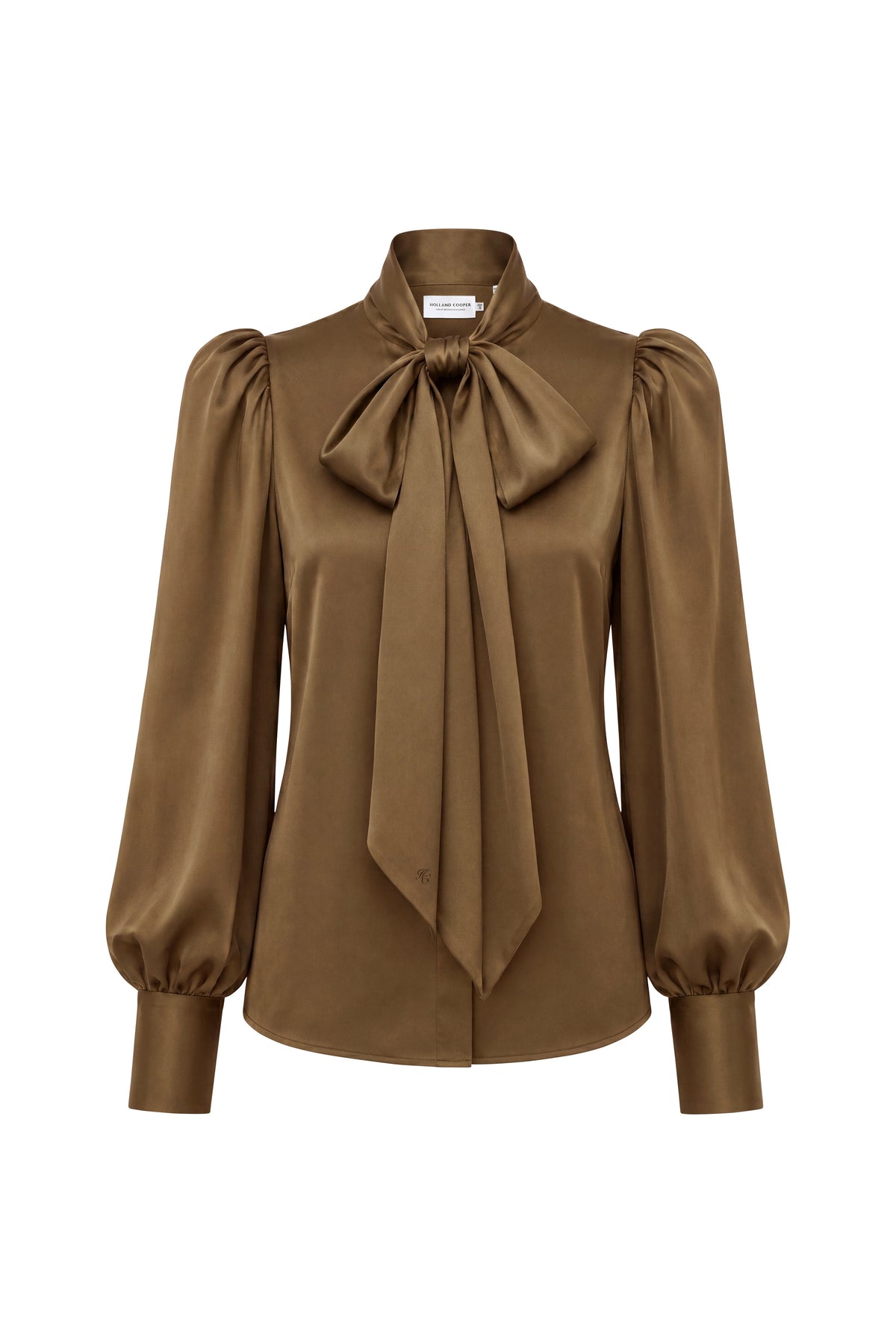 Ariella Blouse (Olive Brown)