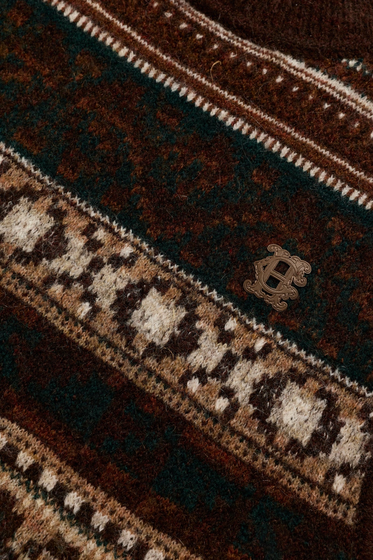 Arlington Knitted Tank (Forest Fairisle)