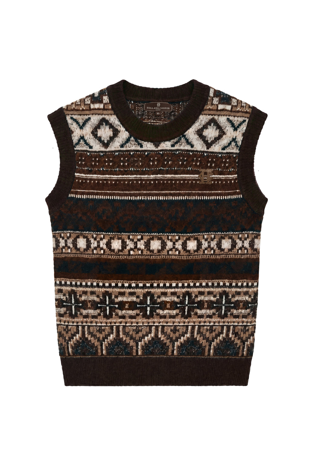 Arlington Knitted Tank (Forest Fairisle)