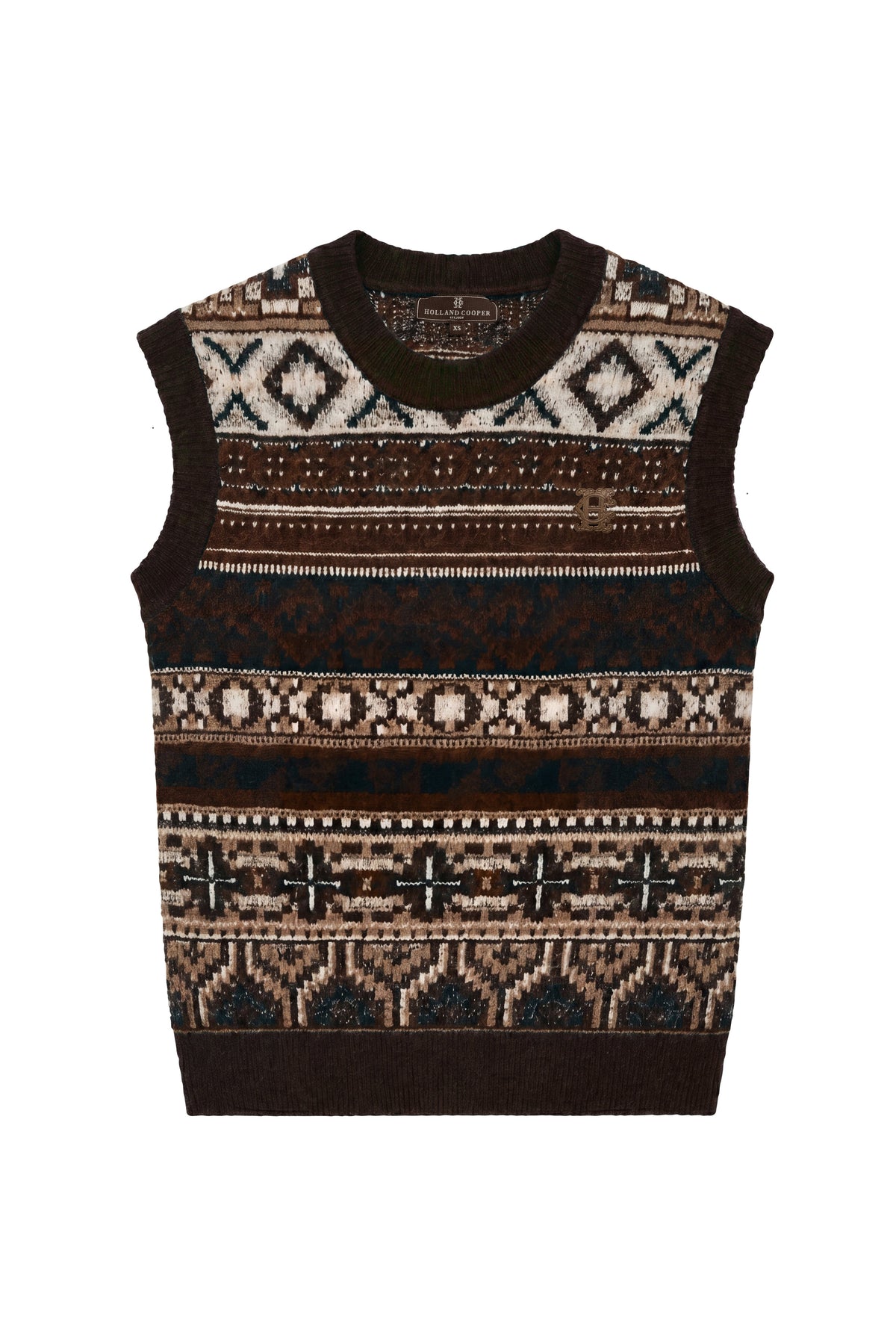 Arlington Knitted Tank (Forest Fairisle)