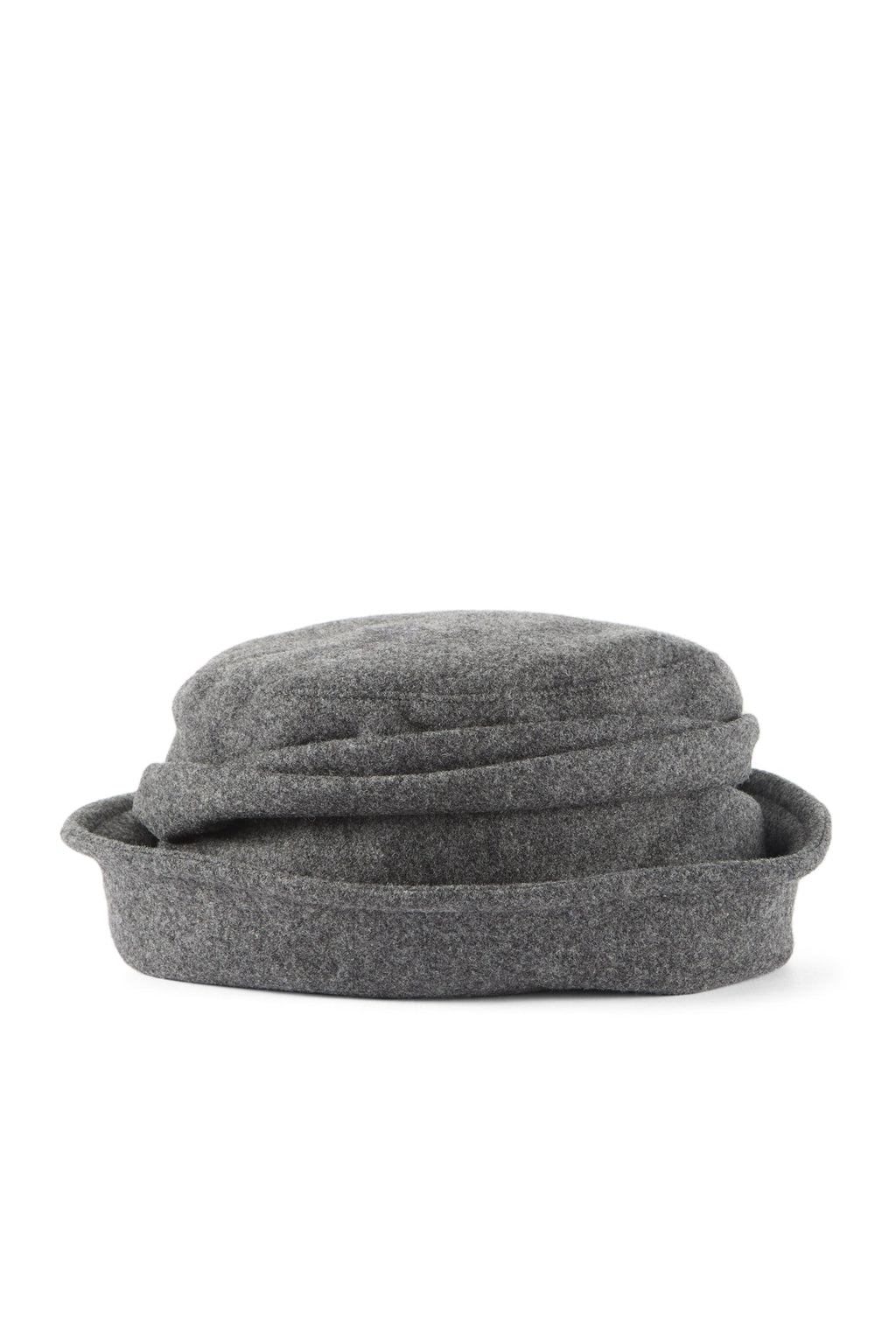 Cordelia Grey Ruched Rain Hat