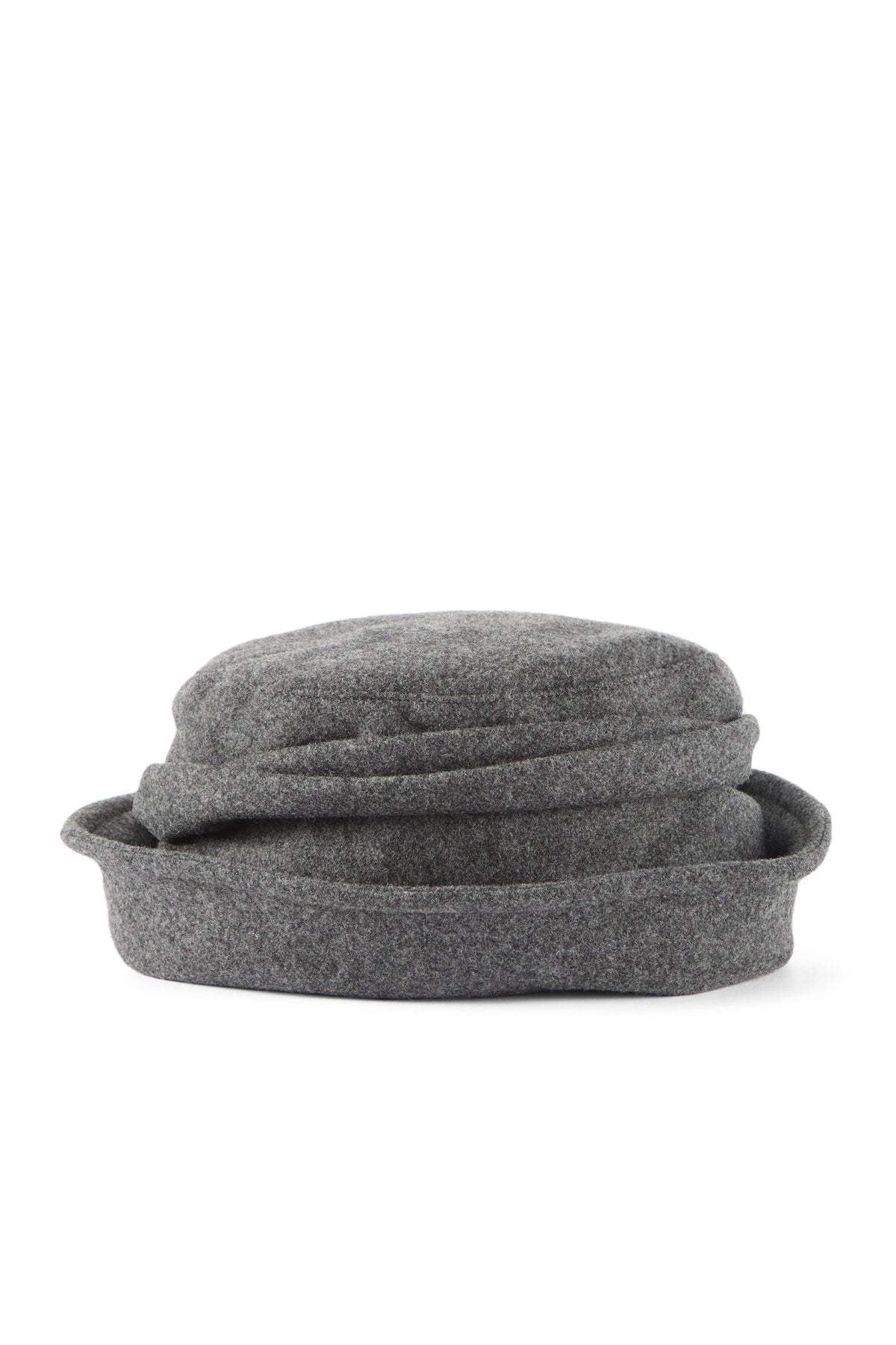 Cordelia Grey Ruched Rain Hat