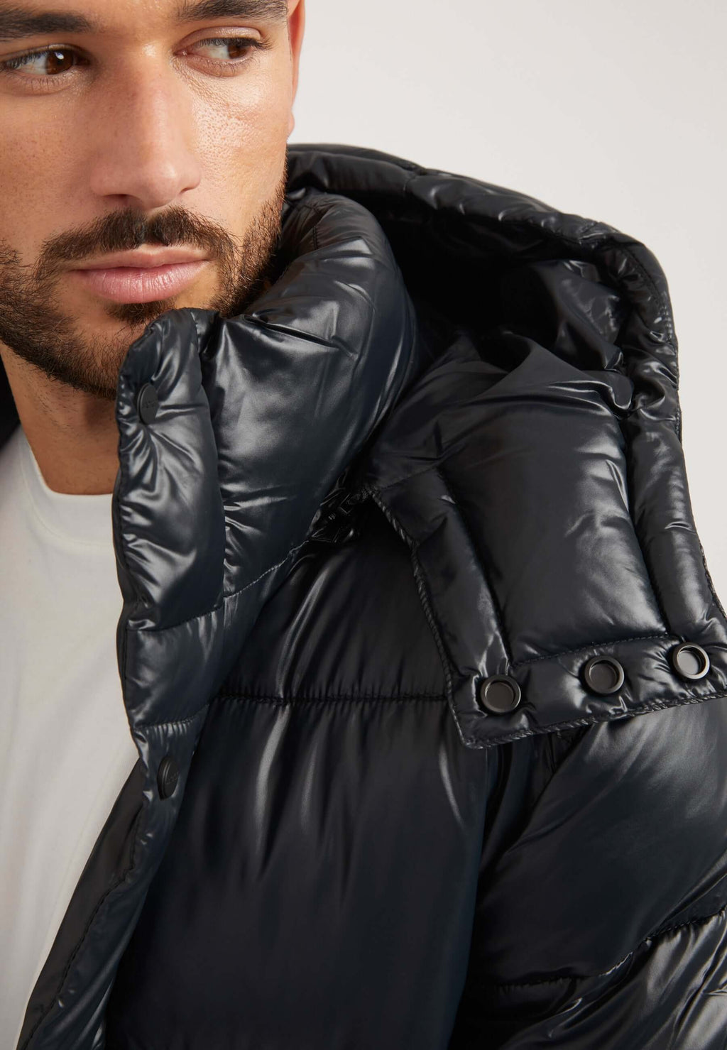 EZ Placket Racer Jacket Black