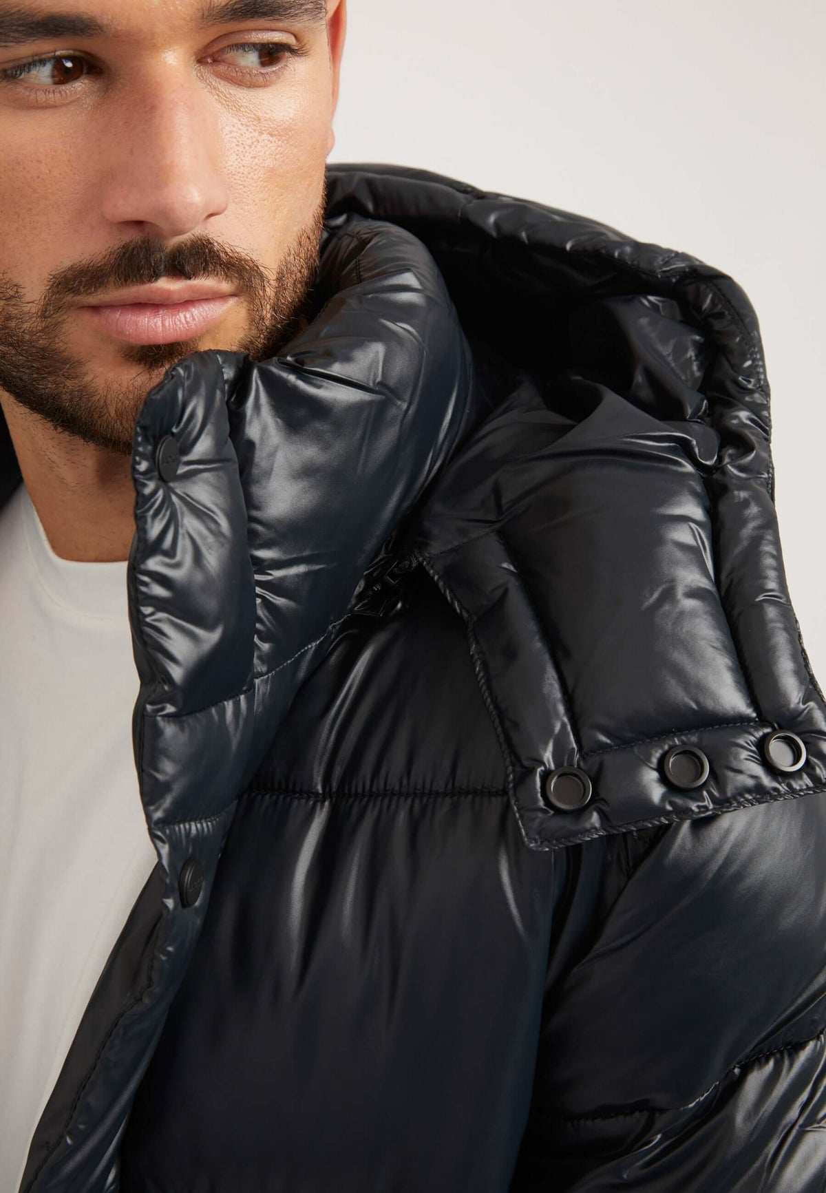 EZ Placket Racer Jacket Black