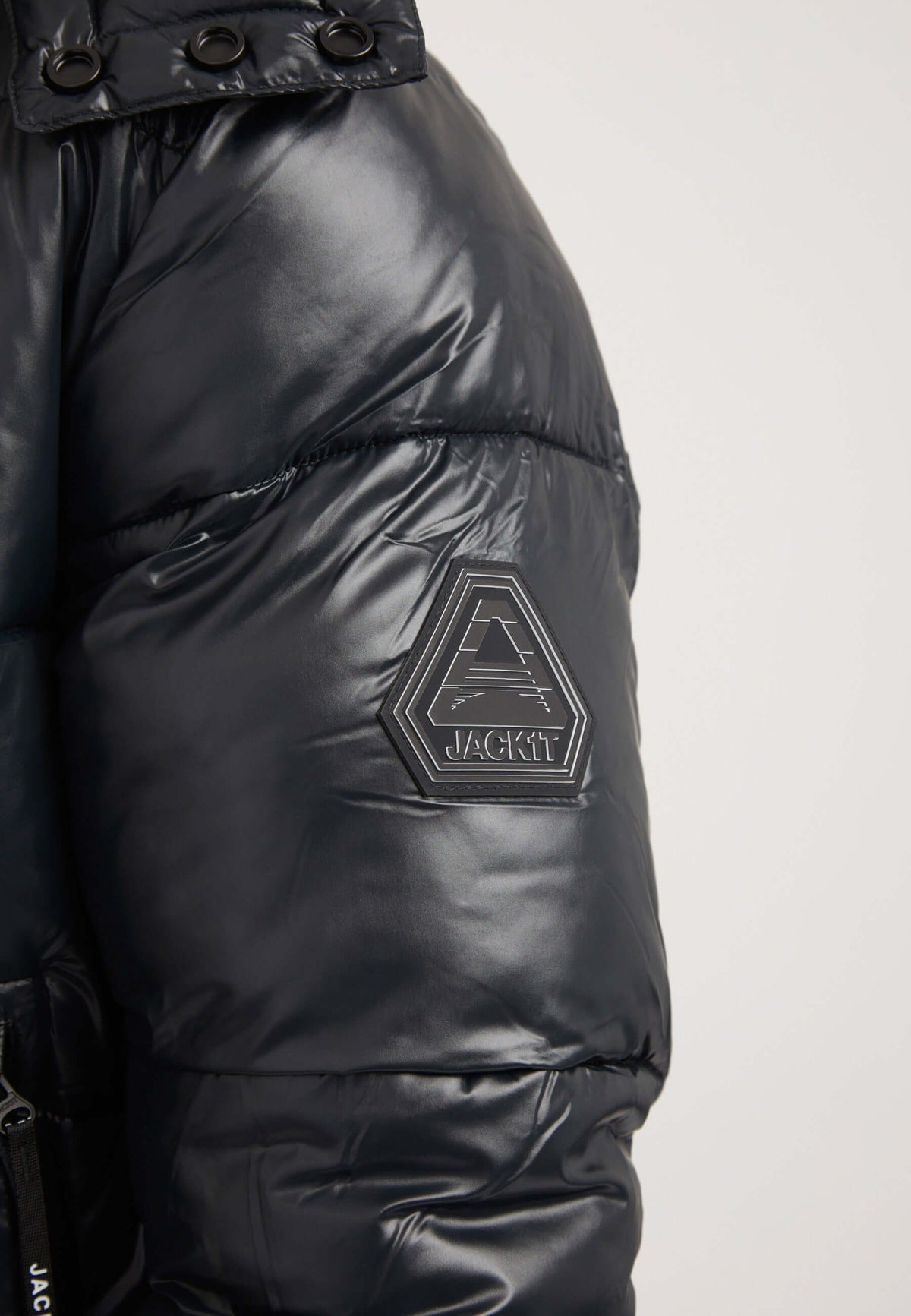 EZ Placket Racer Jacket Black