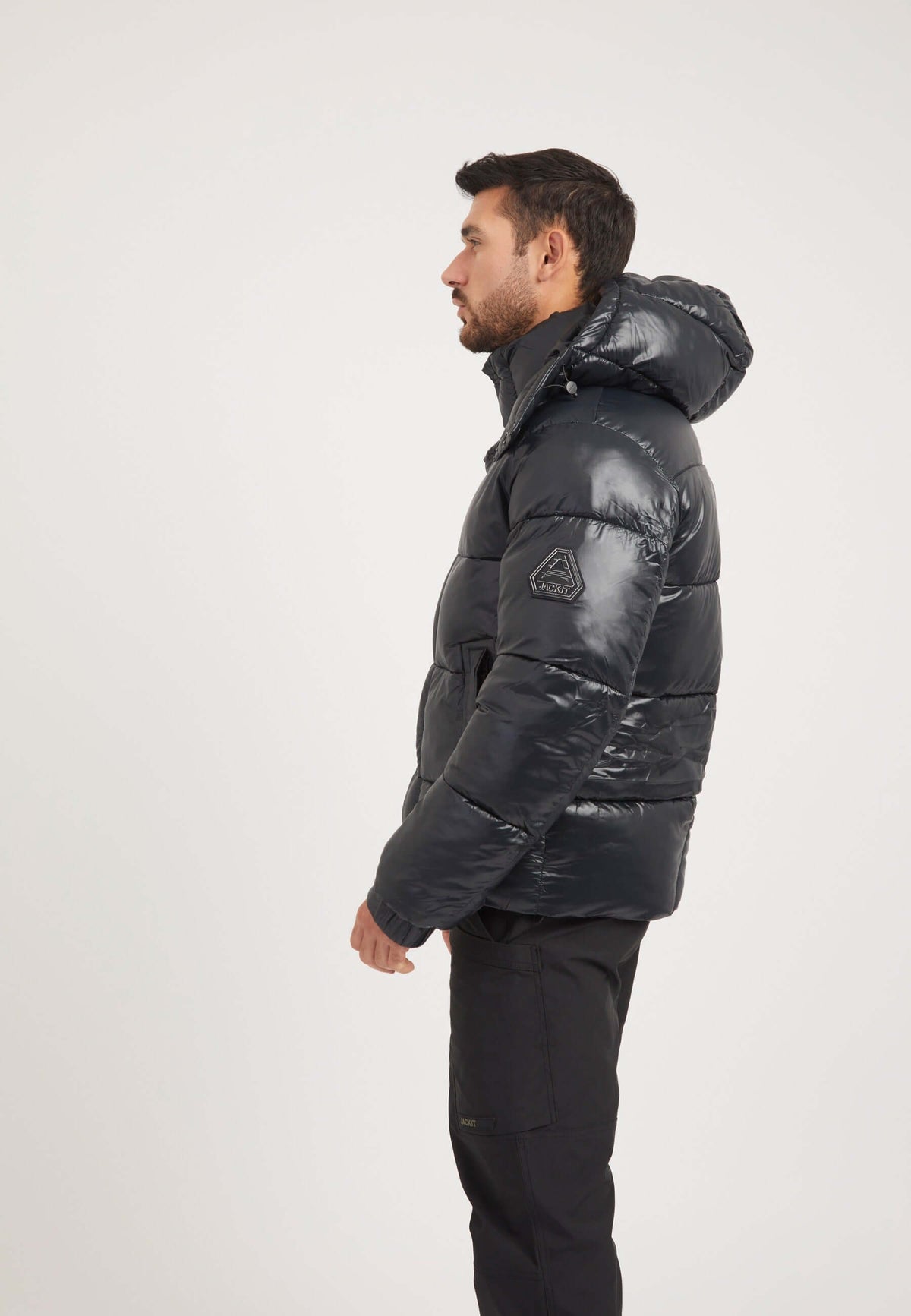 EZ Placket Racer Jacket Black