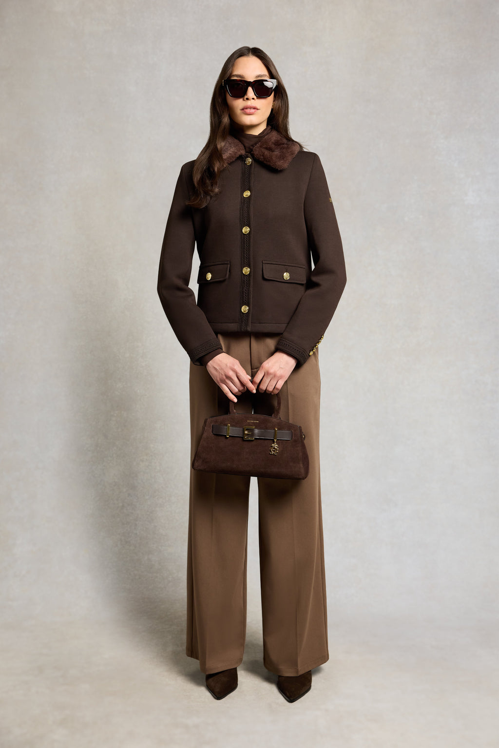 Ottie Trophy Jacket (Chocolate)