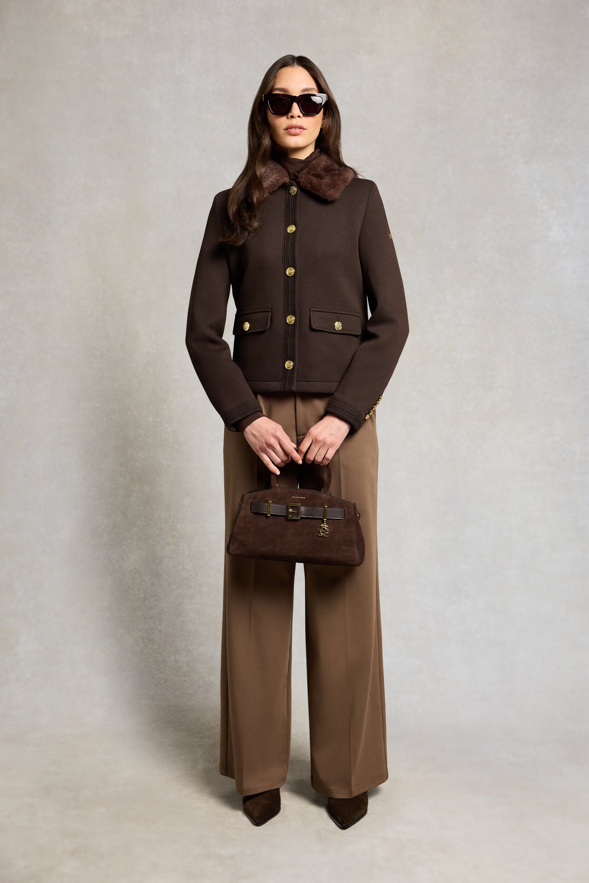 Ottie Trophy Jacket (Chocolate)
