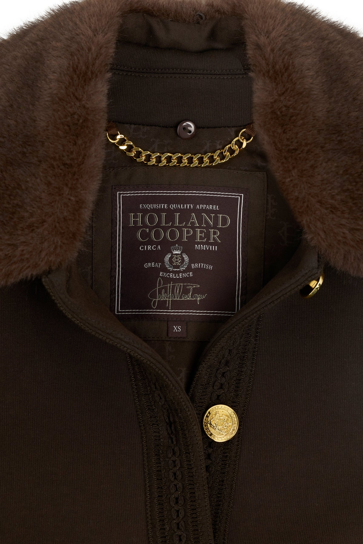 Ottie Trophy Jacket (Chocolate)
