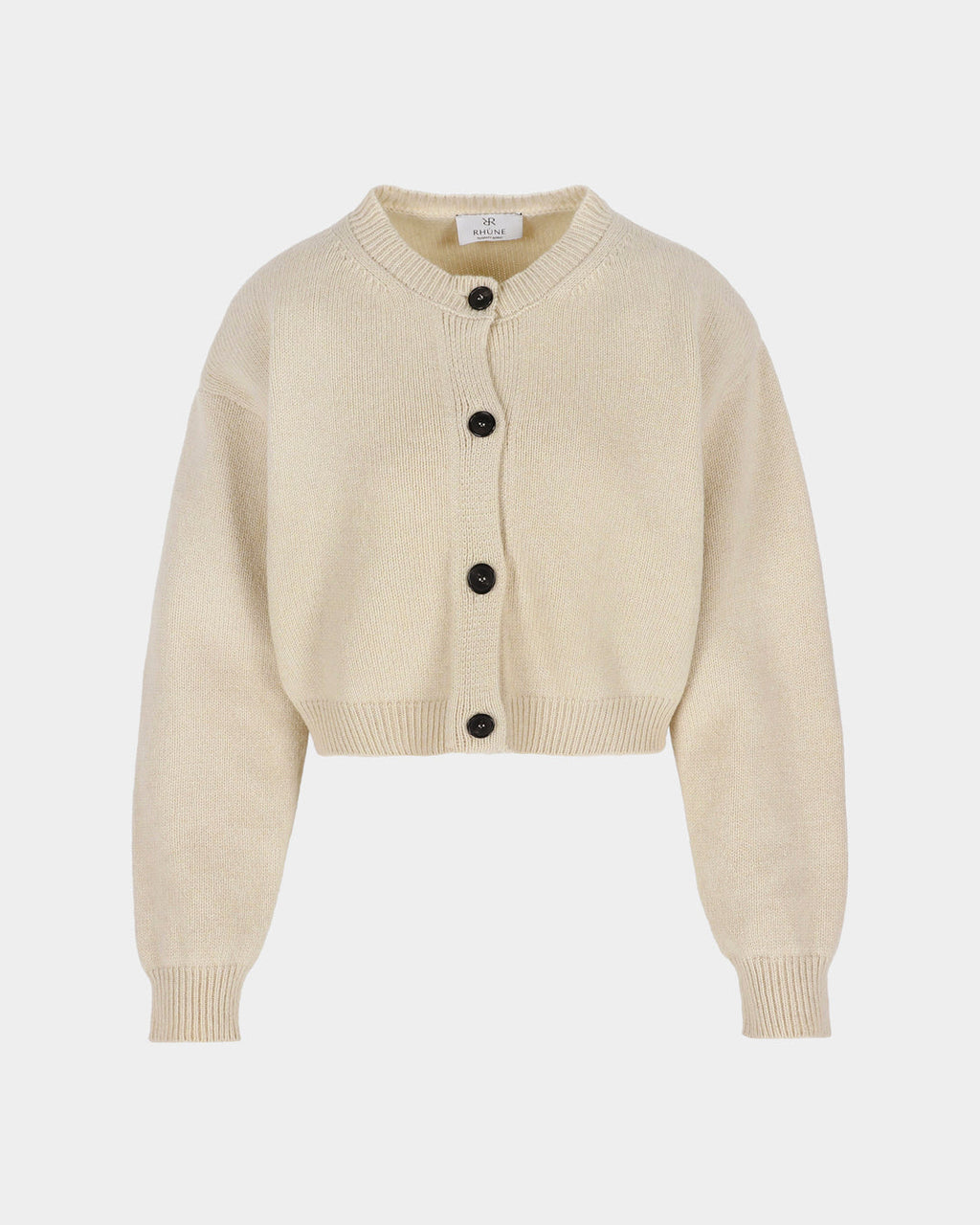 Lune Padded Shoulder Cardigan