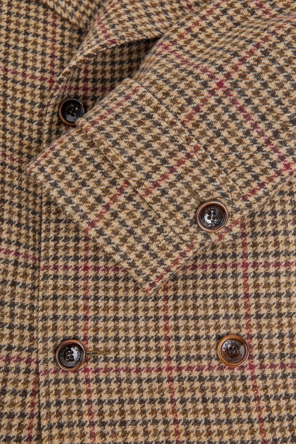 Men's Full Length Soho Trench Coat (Cotswold Tweed)