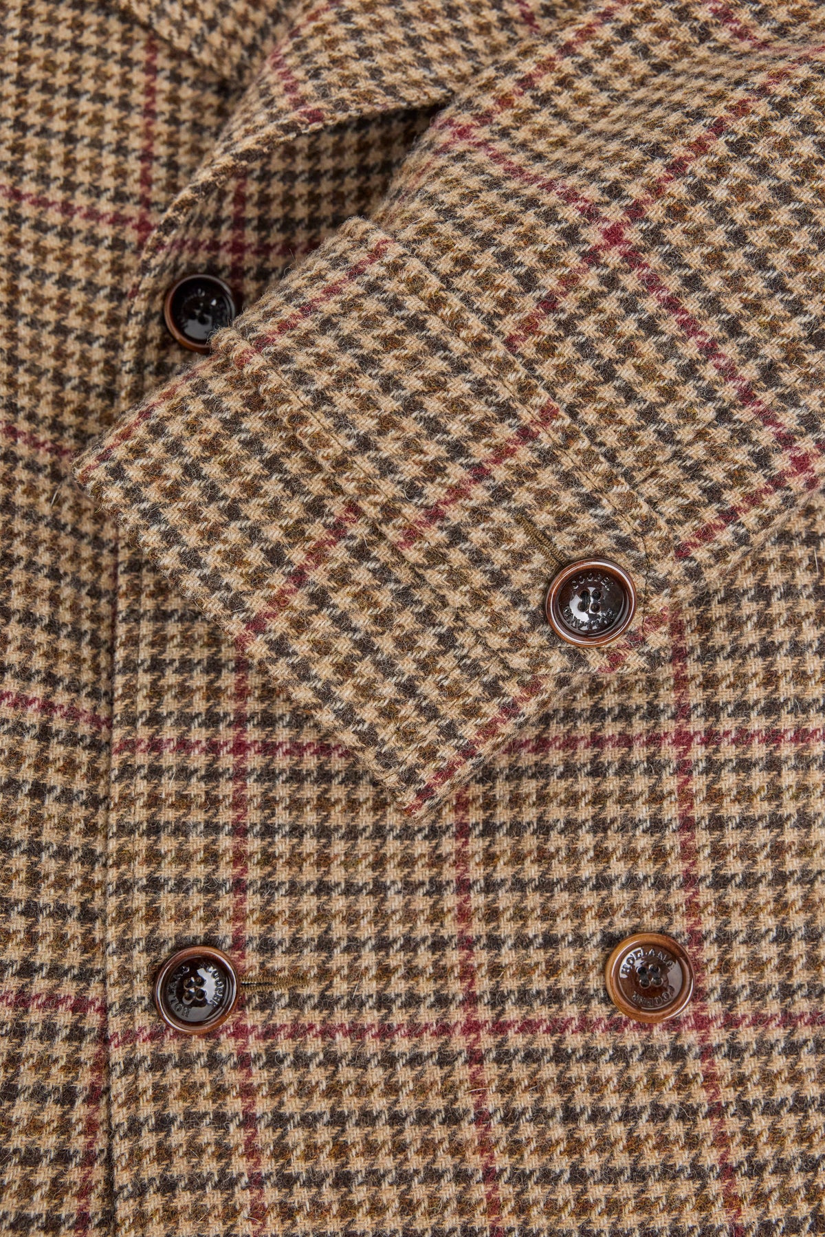 Men's Full Length Soho Trench Coat (Cotswold Tweed)