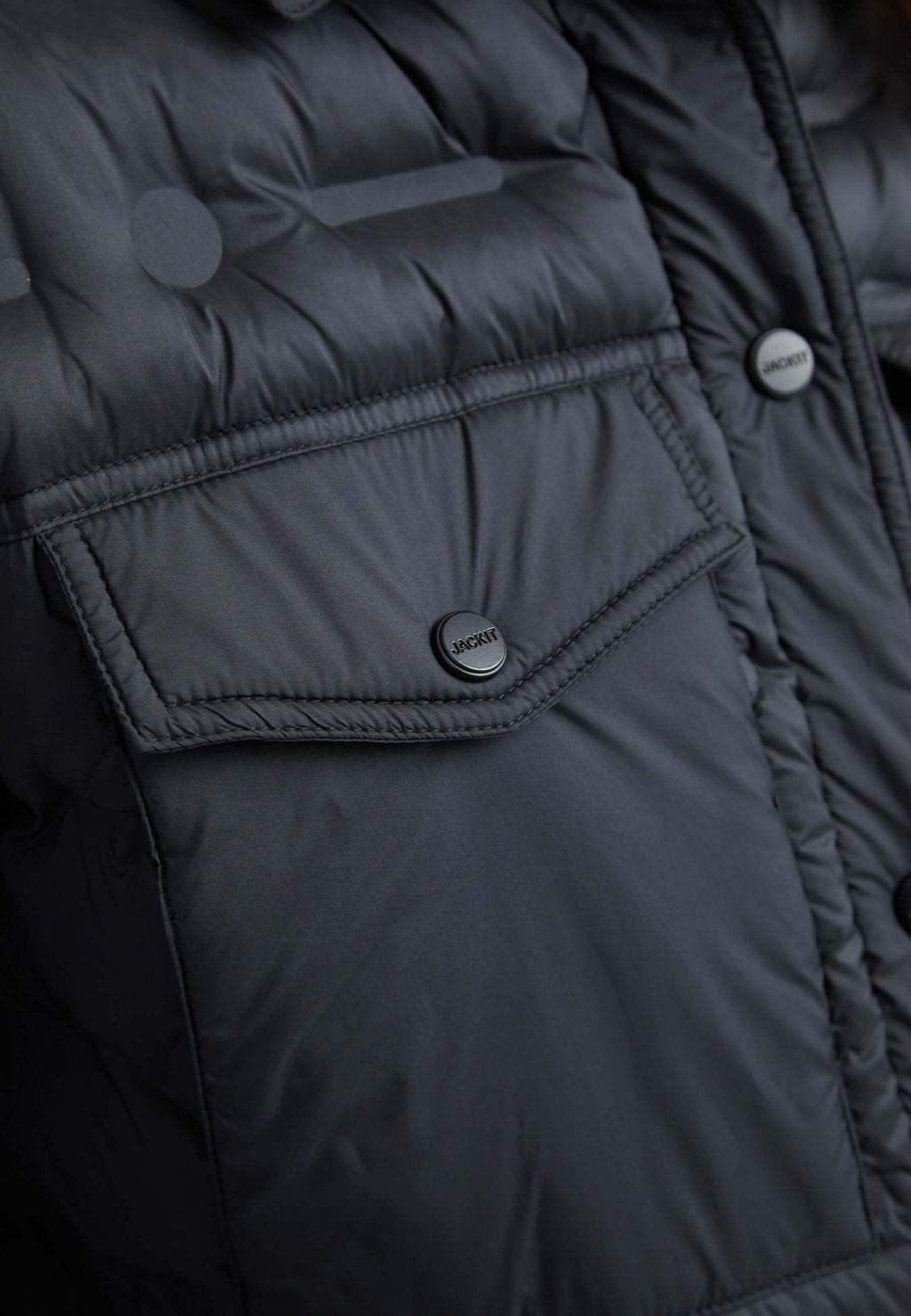 Apollo Shirt Jacket Black