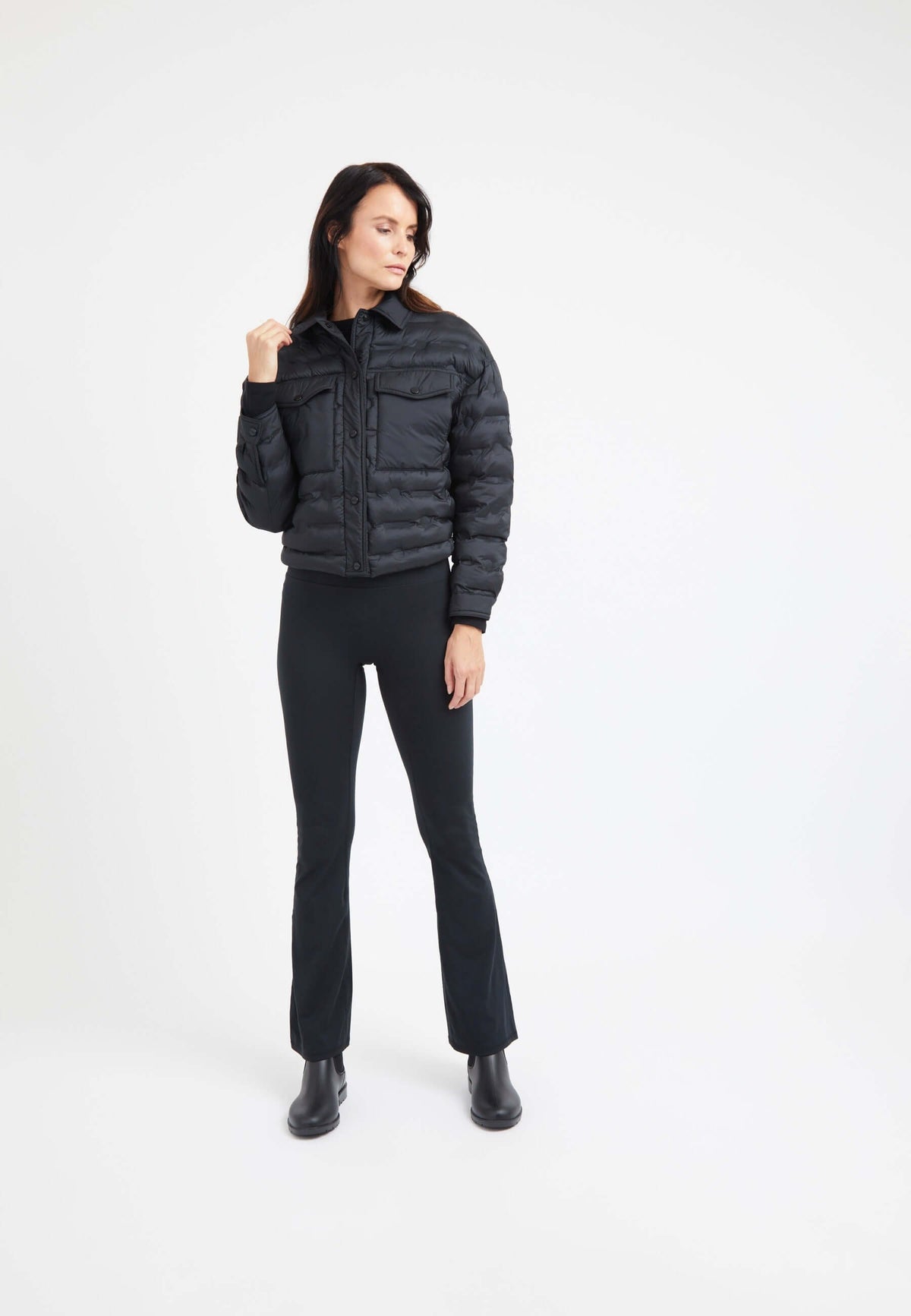 Apollo Shirt Jacket Black
