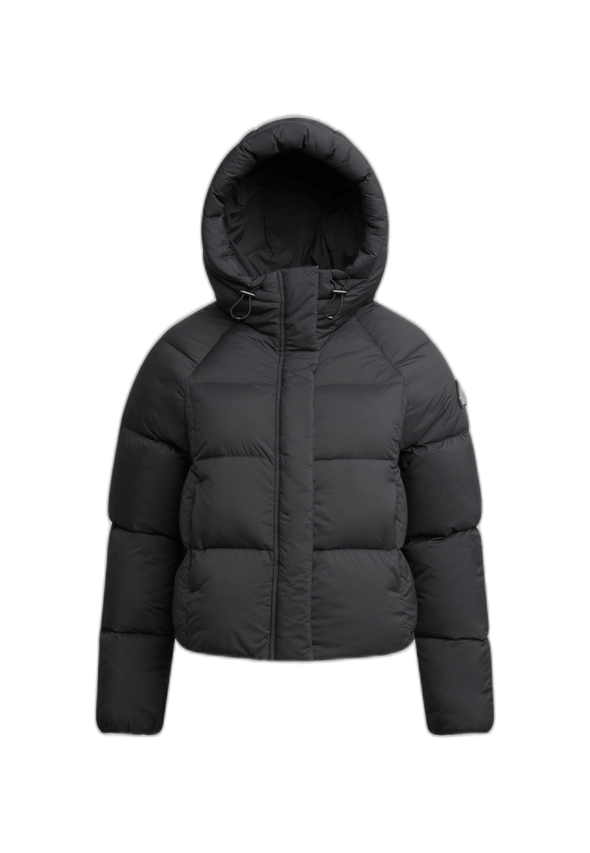 Cloud Crop Jacket Black