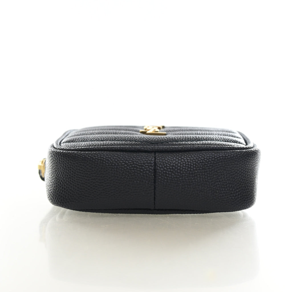 Saint Laurent Baby Grained Calfskin Lou Bag