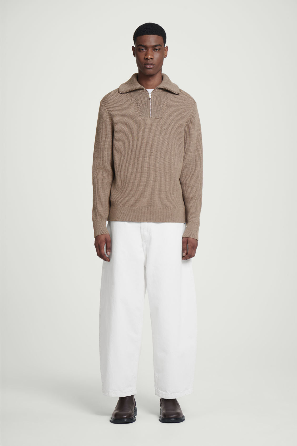 Quarter Zip Sweater