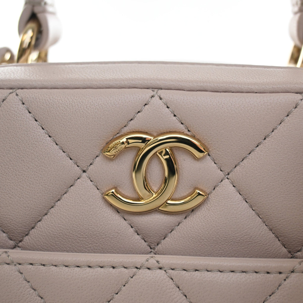 Chanel Lambskin Trendy CC Bowling Bag