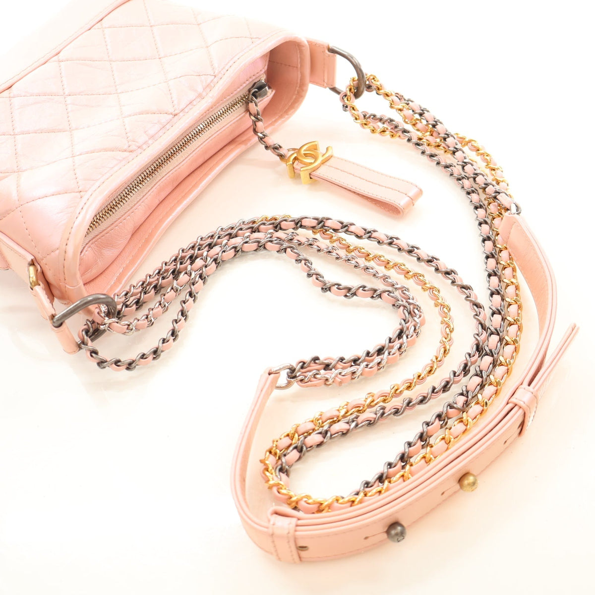 Chanel Small Aged Calfskin Gabrielle Hobo