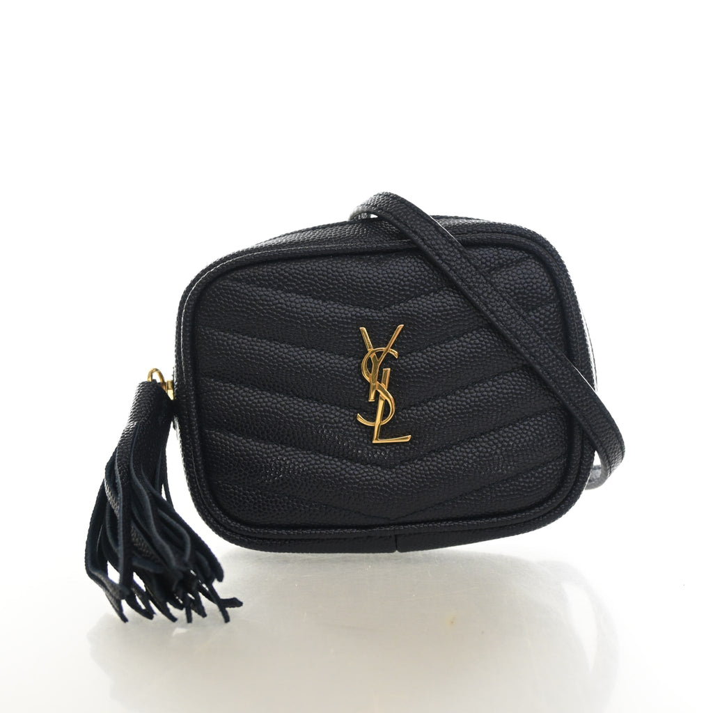 Saint Laurent Baby Grained Calfskin Lou Bag