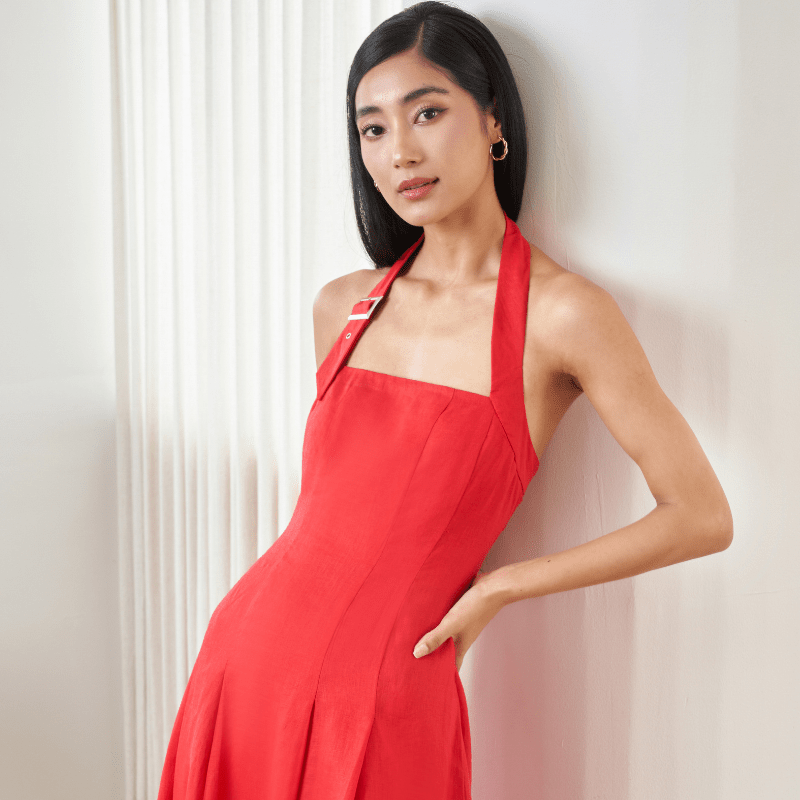 JOANNA LINEN DRESS