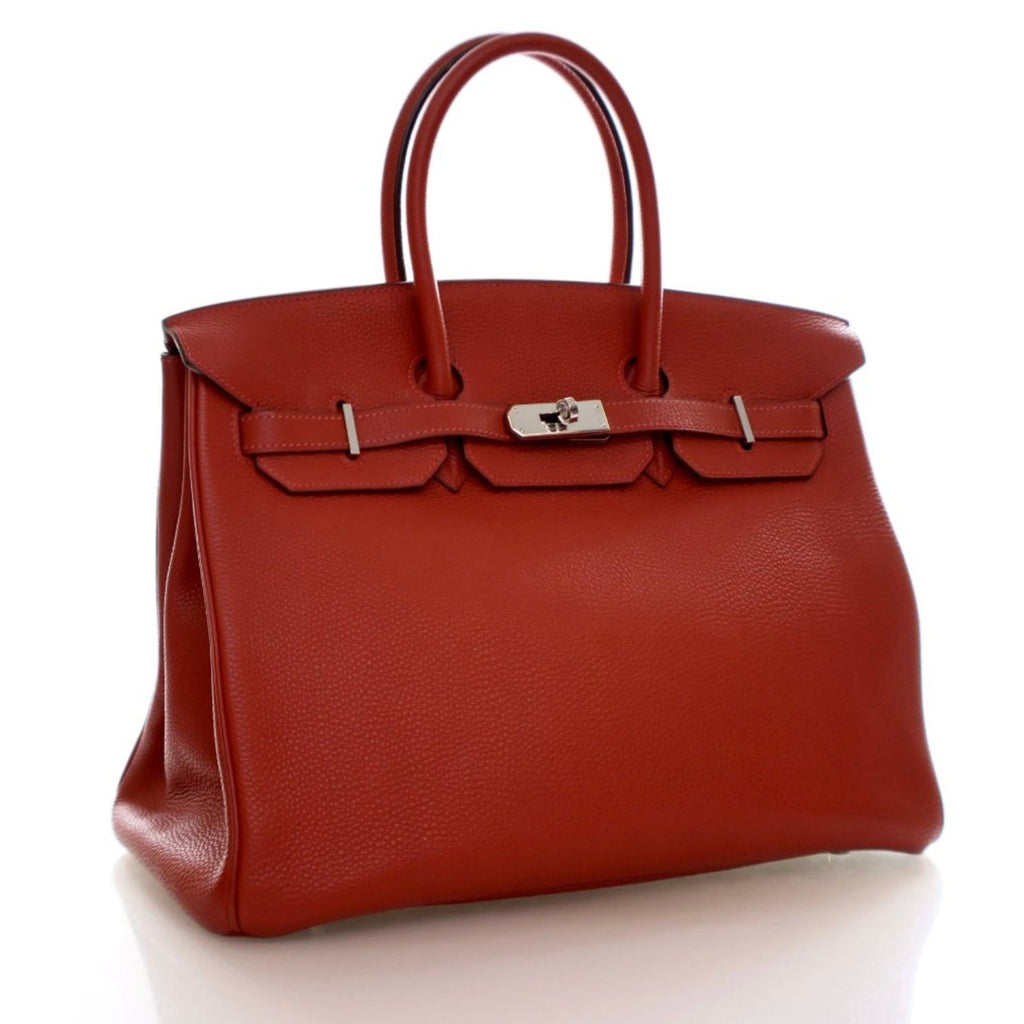Hermes Rouge Vif Togo Birkin 35