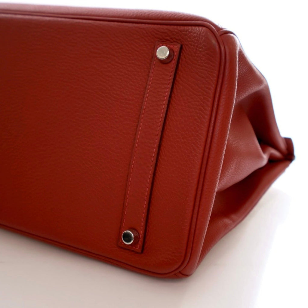 Hermes Rouge Vif Togo Birkin 35