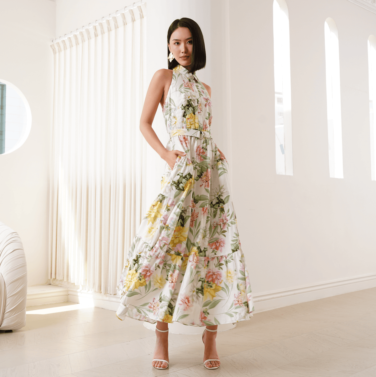 RILEY LINEN DRESS
