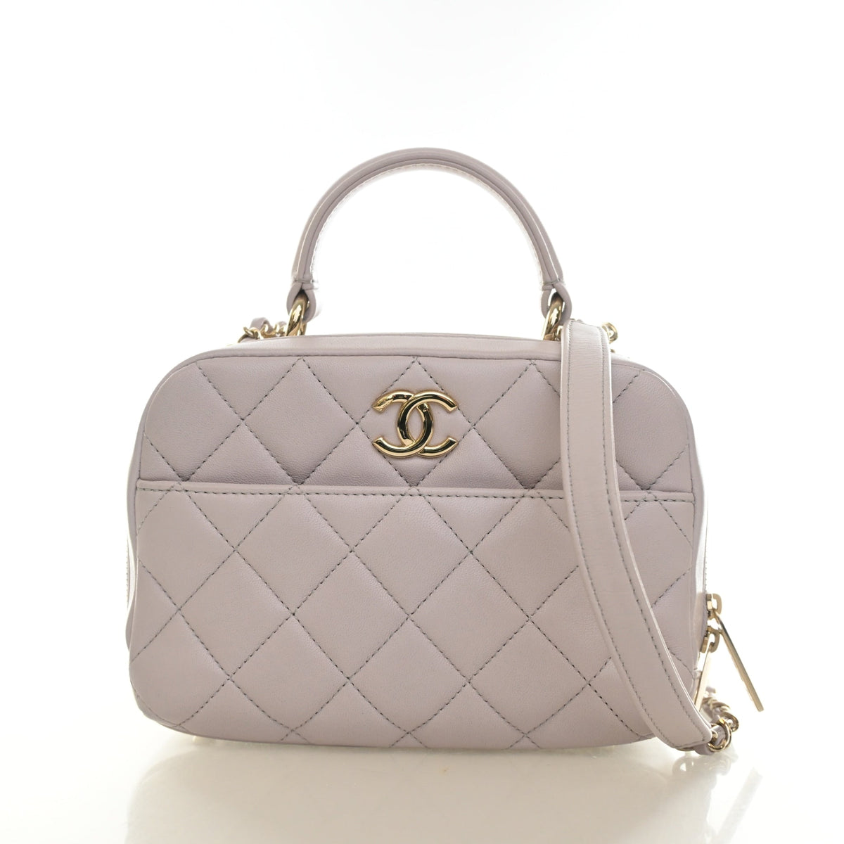 Chanel Lambskin Trendy CC Bowling Bag