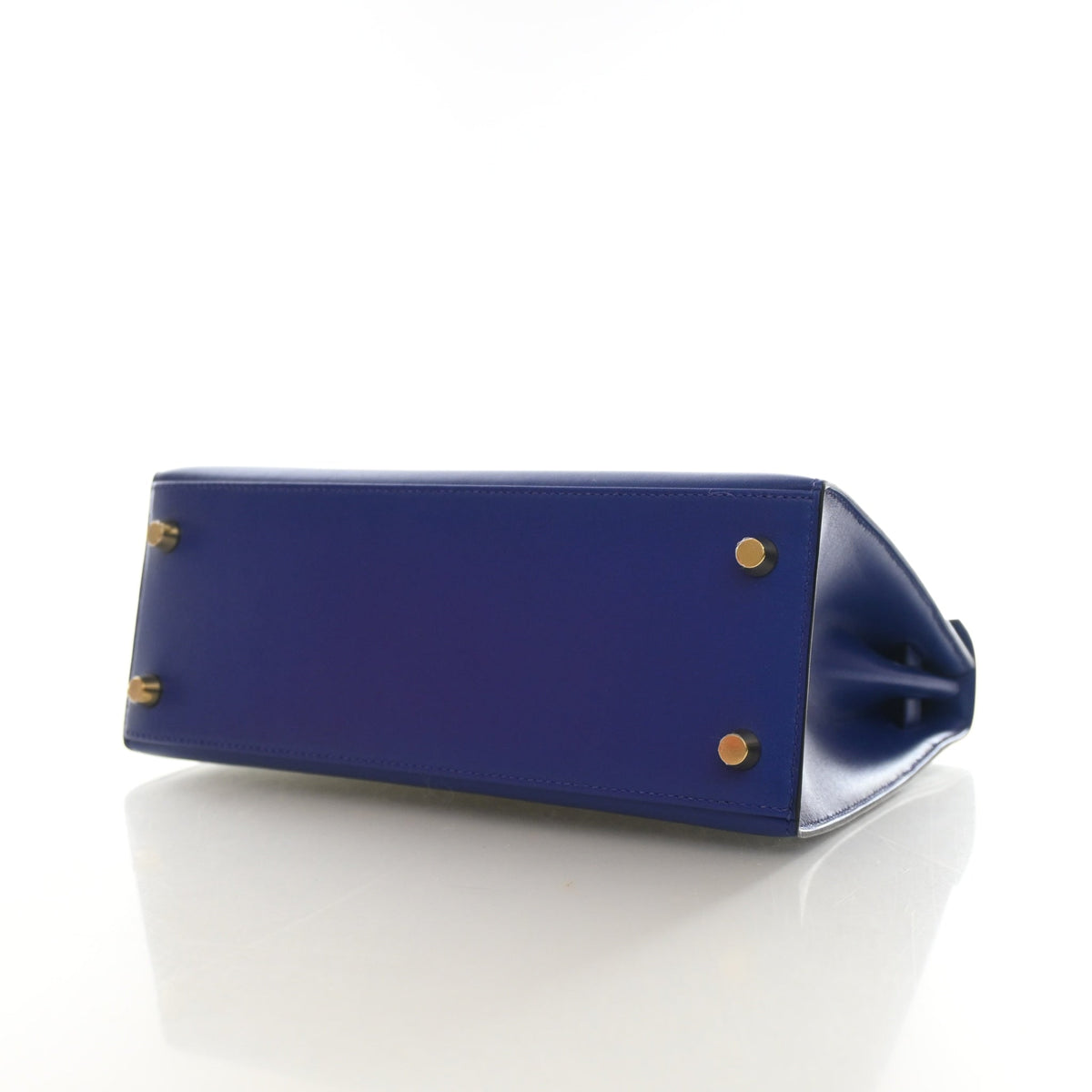 Hermes Bleu Electrique Veau Tadelakt Kelly 25