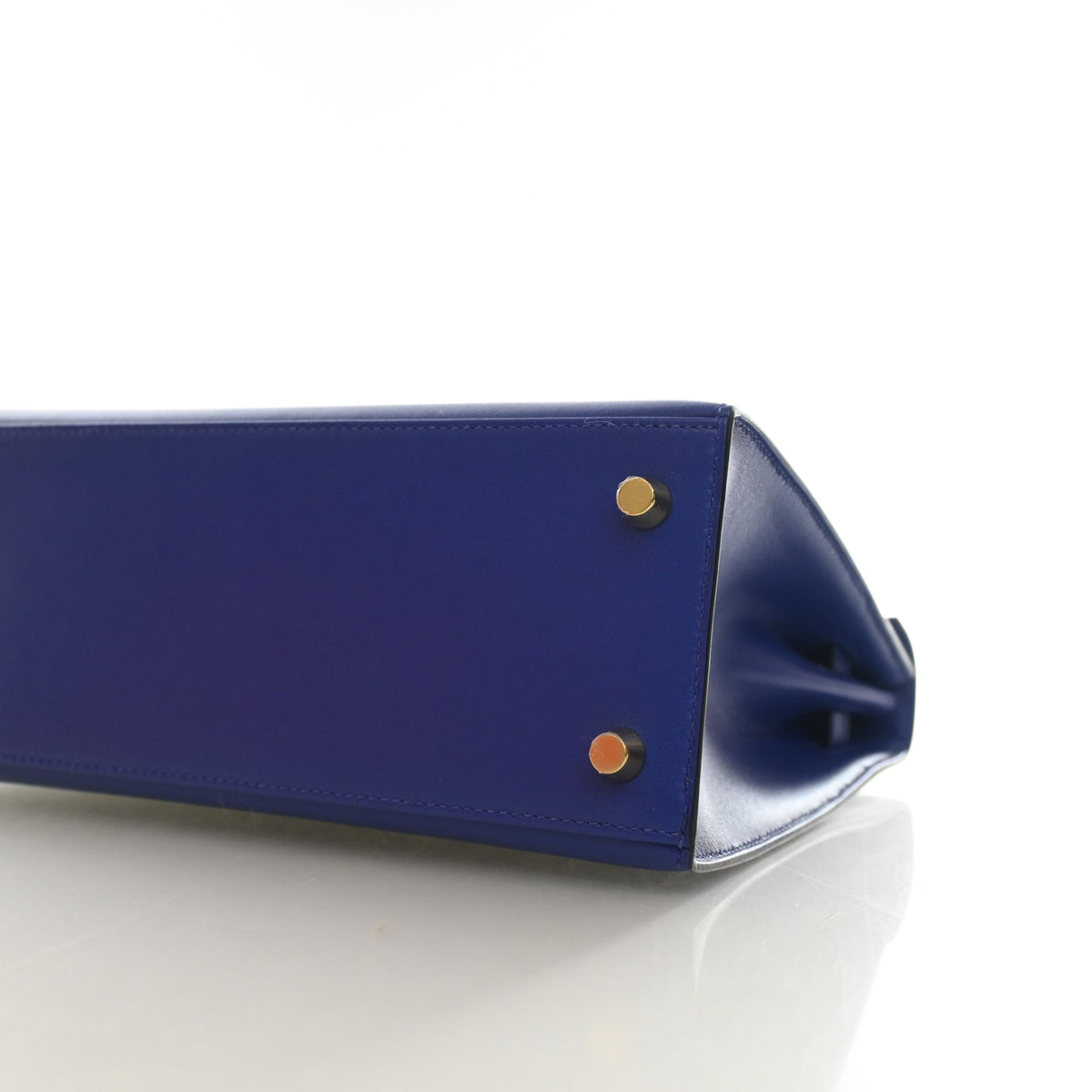 Hermes Bleu Electrique Veau Tadelakt Kelly 25