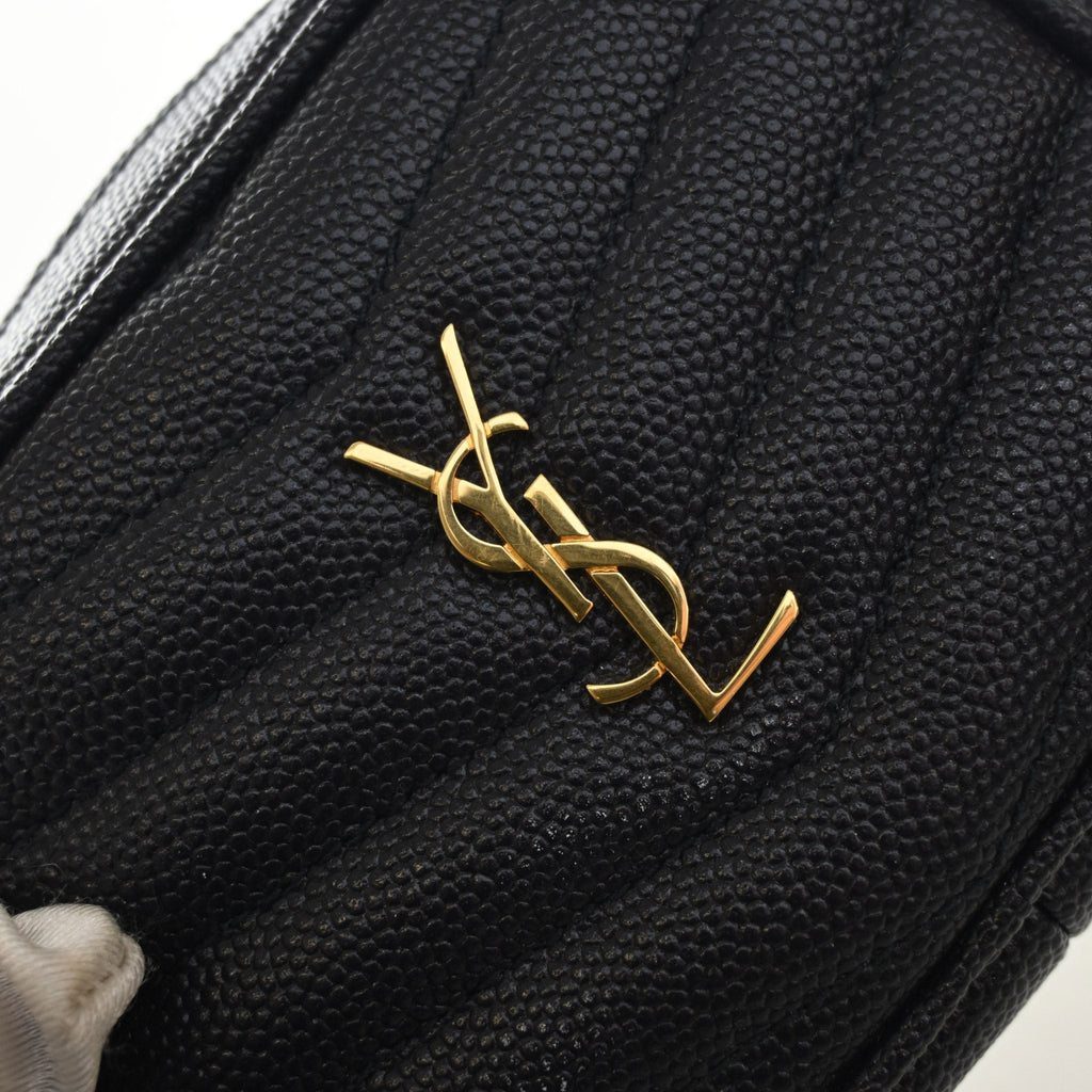 Saint Laurent Baby Grained Calfskin Lou Bag